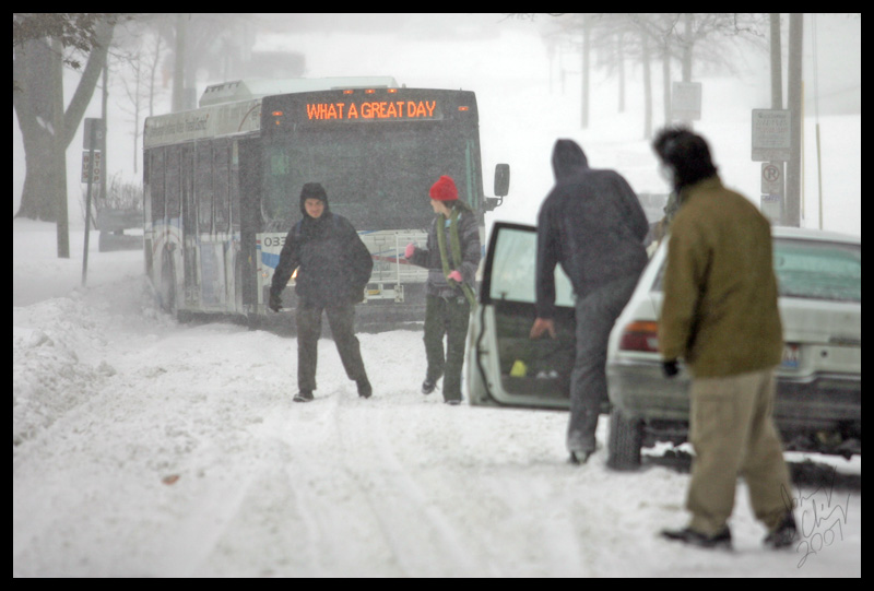 Bus Stuck