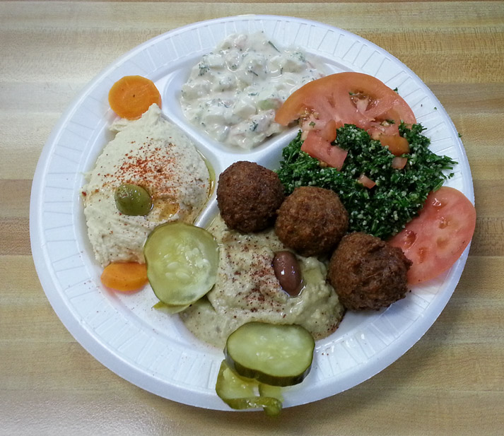 20120815_122225 Pita House Vegetarian Plate