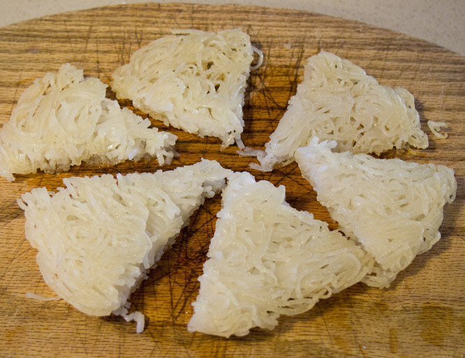 Crispy Rice Noodle Pancake