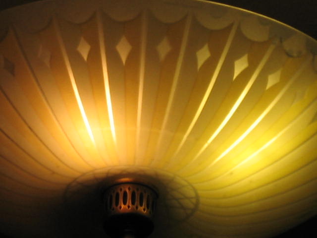 Dining room lamp.