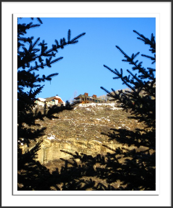 New construction on the hill