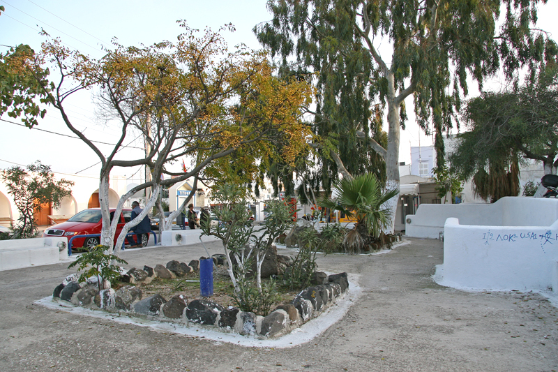 town square