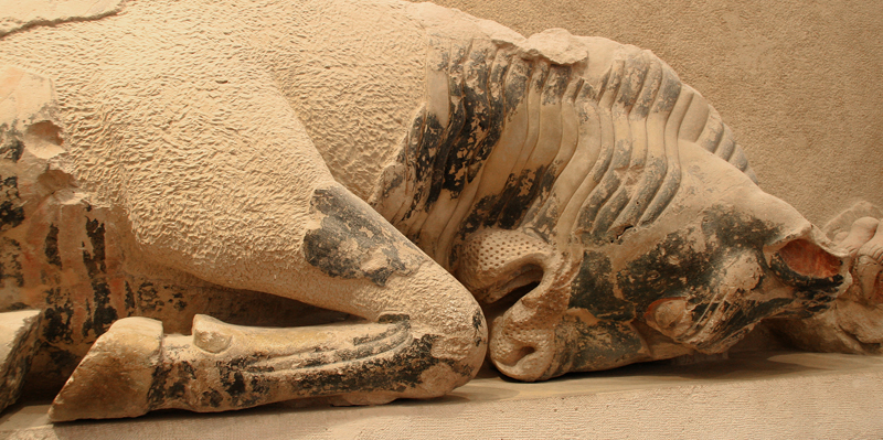 Pediment sculpture 550 BC