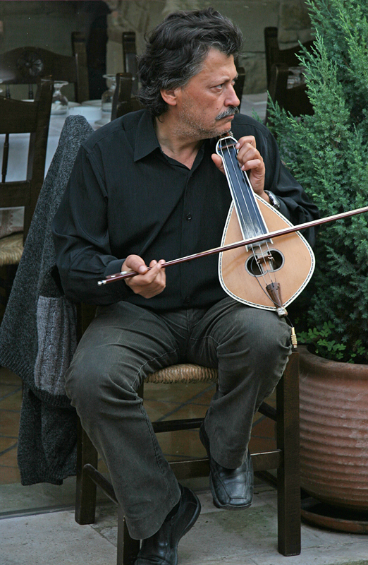 accompanying Bouzouki