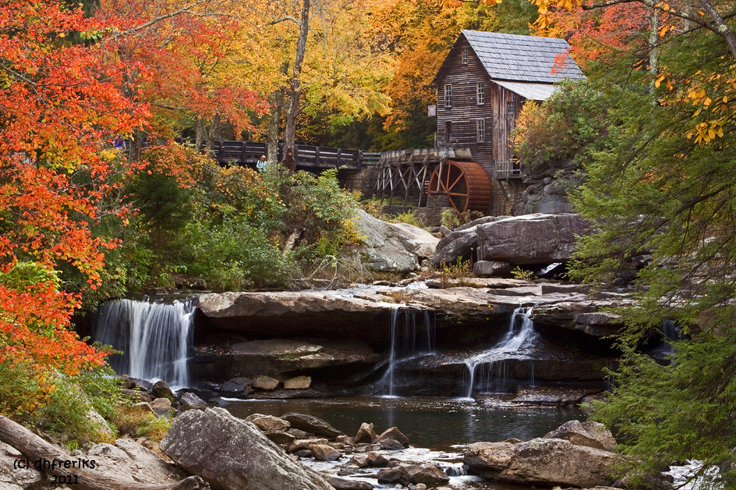 Glade Creek Grist Mill, Babcock St. Pk. W.V.