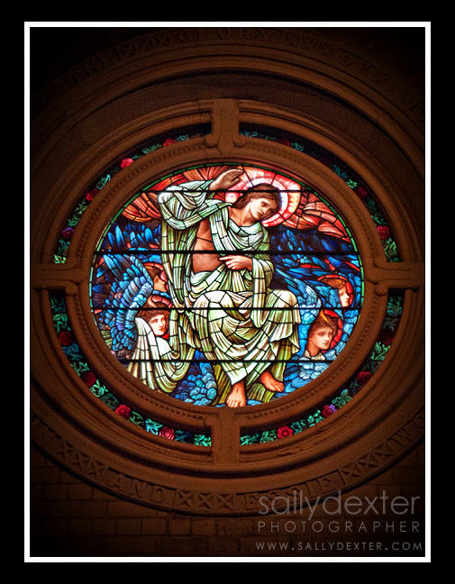 church stained glass window