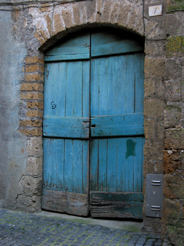 Blue door9005