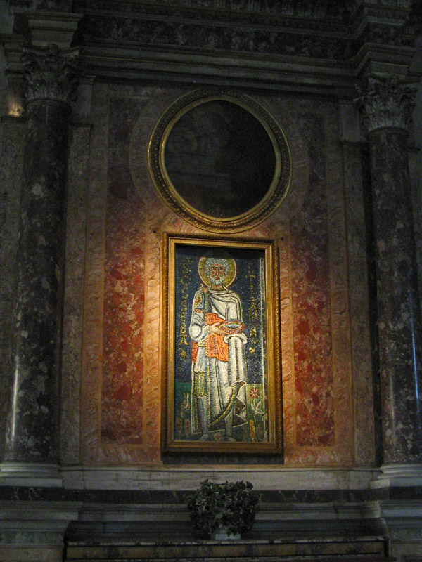 Saint Sebastian, 4th Century Byzantine mosaicBasilica di San Pietro in Vincoli9172