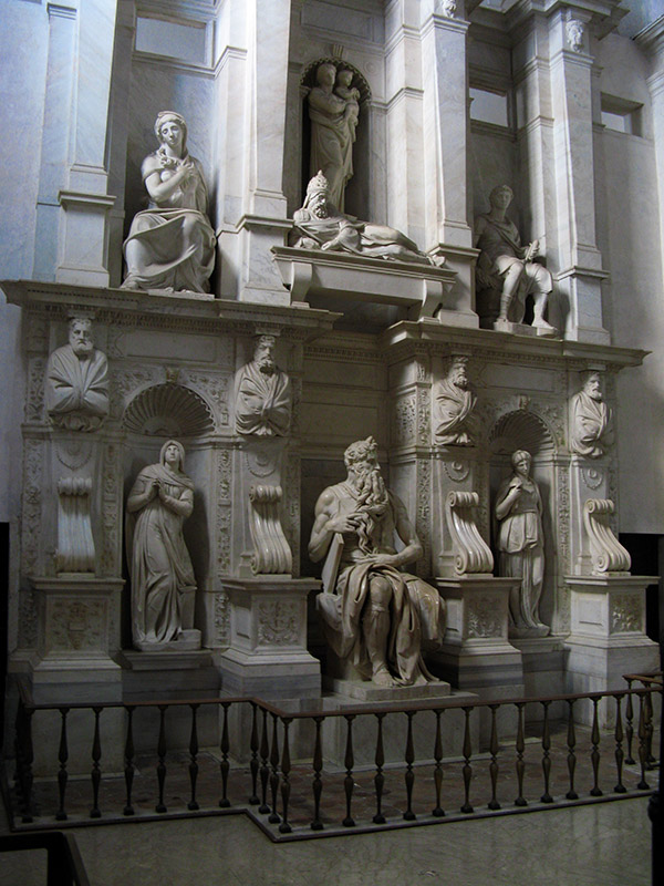 Moses flanked by Rachel and LeahBasilica di San Pietro in Vincoli9200