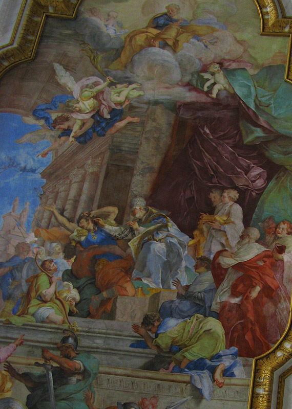 Ceiling Fresco by Parodi, 1706Basilica di San Pietro in Vincoli9213