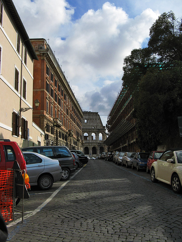 Colosseum from Via Carine9297