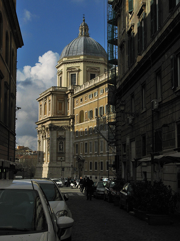 Santa Maria Maggiore from Via Santa Prassede9344