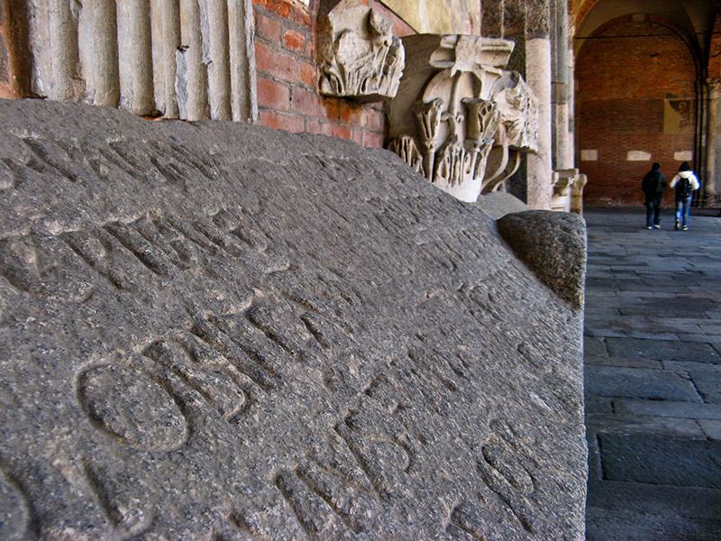 Stone Sarcophagus, Sant'Ambrogio0016