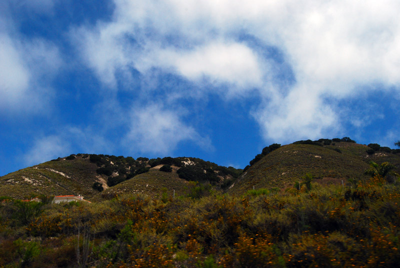 Coastal Hills and Clouds<br />5695