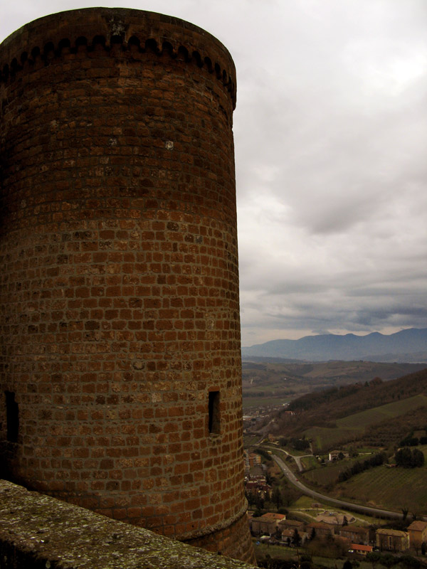 The Fortezza Albornoz and view to the southeast<br />2398