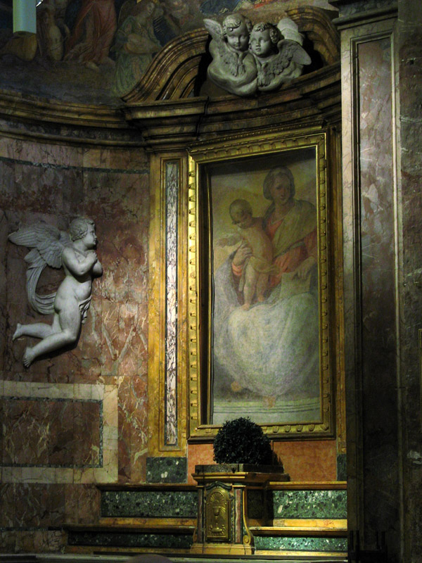 Madonna della LetteraFresco by Niccolo' Circiniani, Il Pomarancio (1516 - 1596)3907