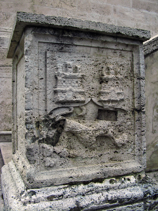 San Pietro in Montorio, detail of the porch3924