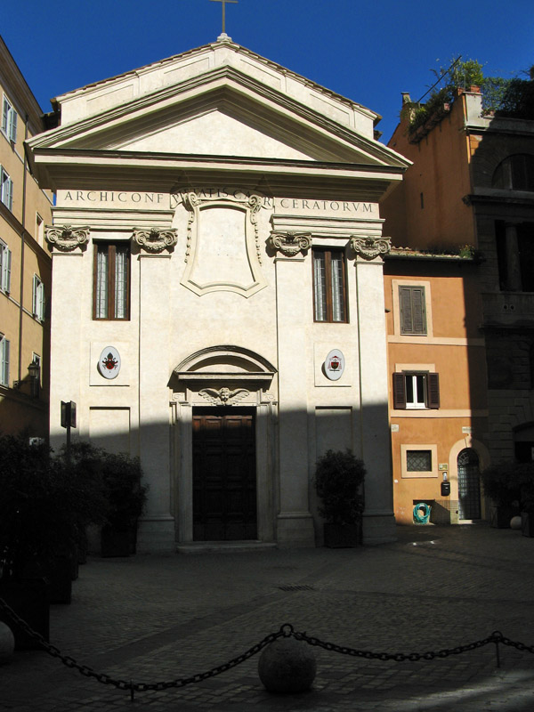 S. Giovanni della Pigna and the Piazza della Pigna4008