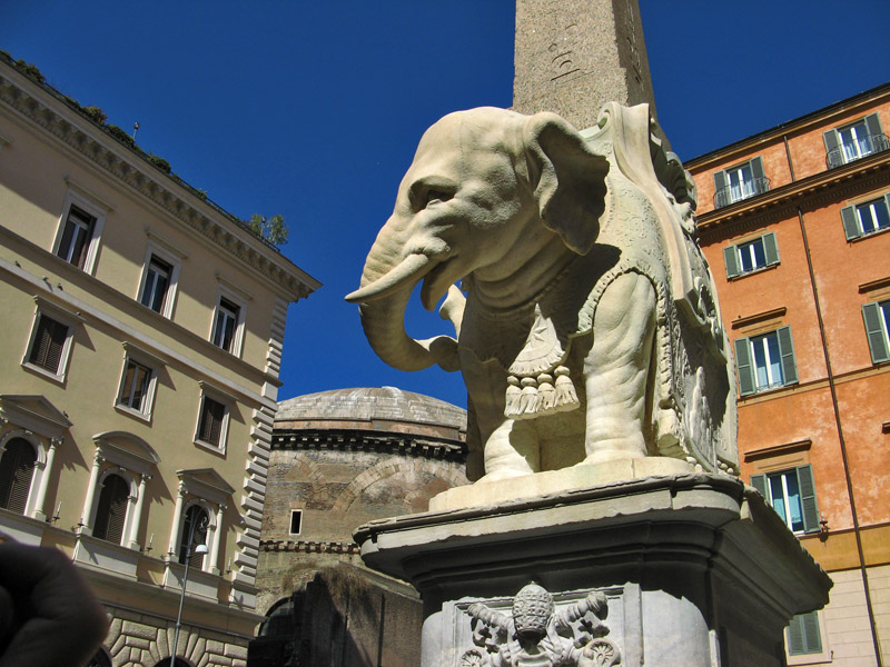 Bernini's Elephant (1667) 4030