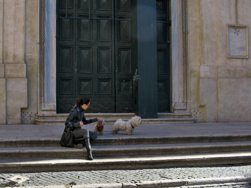 On the Piazza di Minerva4031