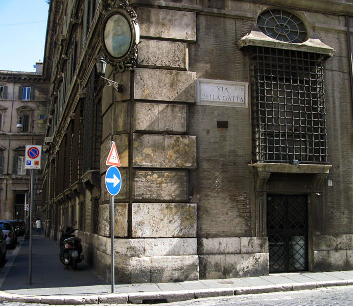 The Palazzo Doria Pamphili on Via della Gatta4054