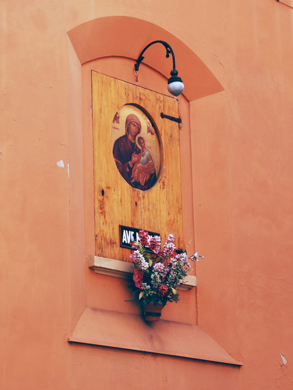 Detail, Franciscan Sisters Residence, Via Santa Margherita5836