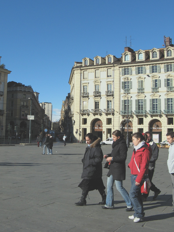 Piazza Castello  0136