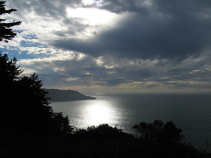 Looking West outside the Golden Gate II3756
