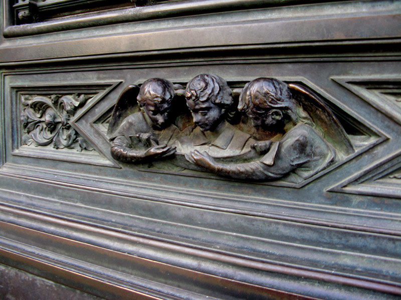 Detail of the main portal of the Duomo IV5518