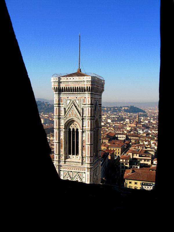 Giotto's Campanile  -- a view from Brunelleschi's Dome5617