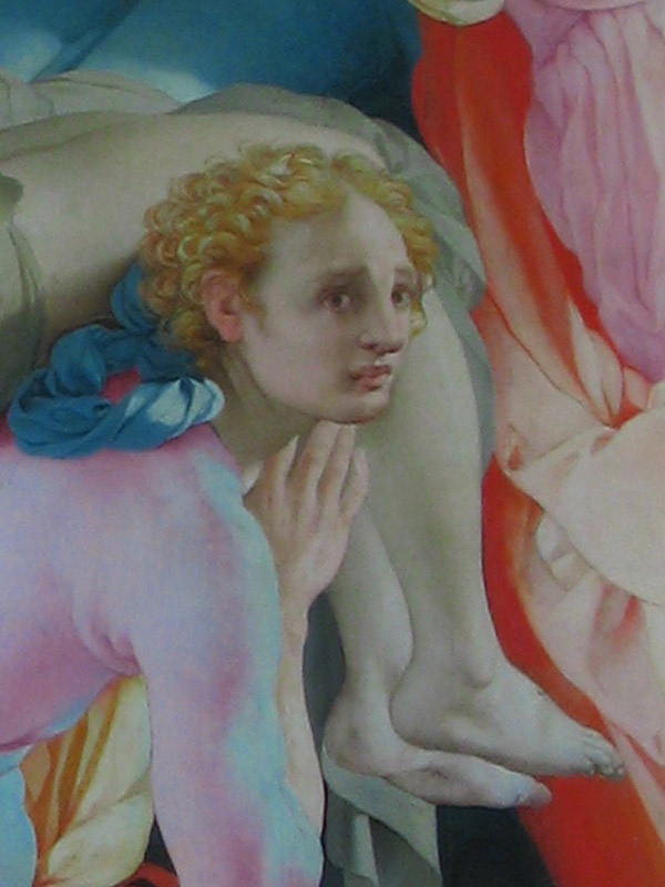 Detail, The Deposition by Pontormo5844