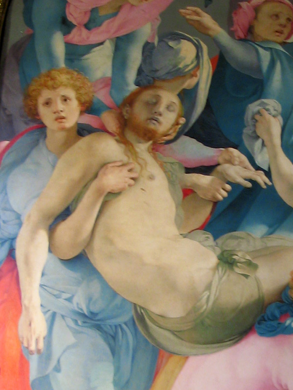 Detail, The Deposition by Pontormo5847cr