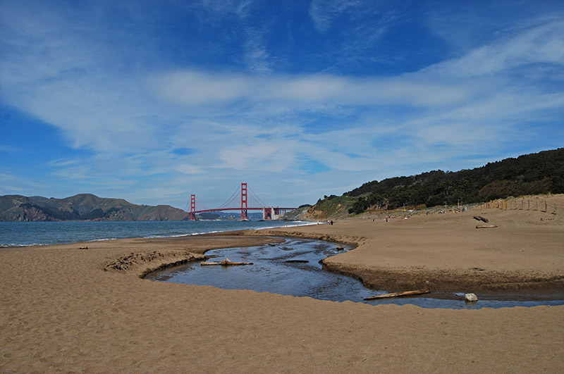 Lobos Creek and Golden Gate<br />DSC_0522