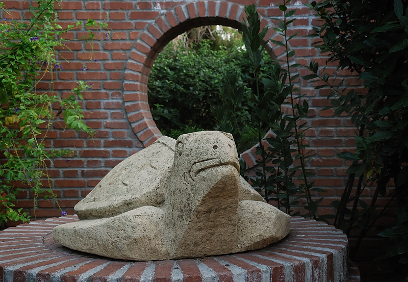 Statue at the Tucson Botanical Gardens