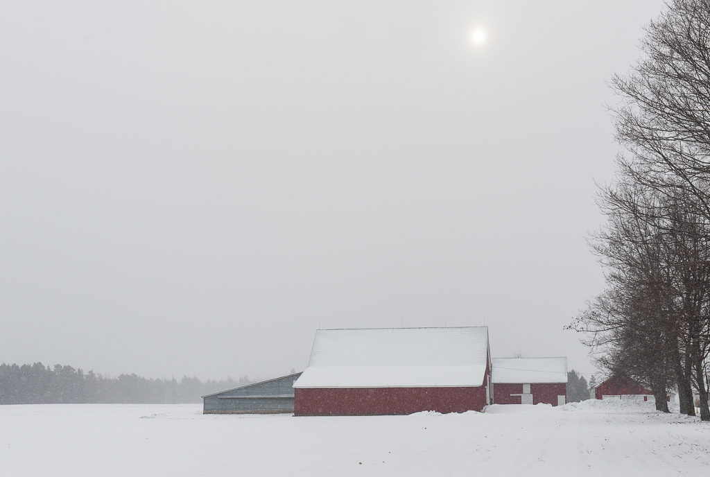 A dull gray day in the valley