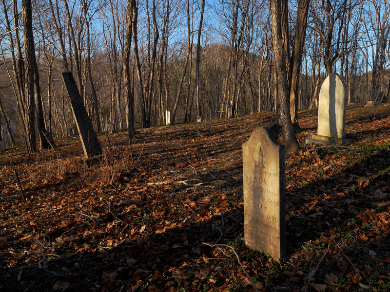 Old Baptist Graveyard, Bear River, Nova Scotia