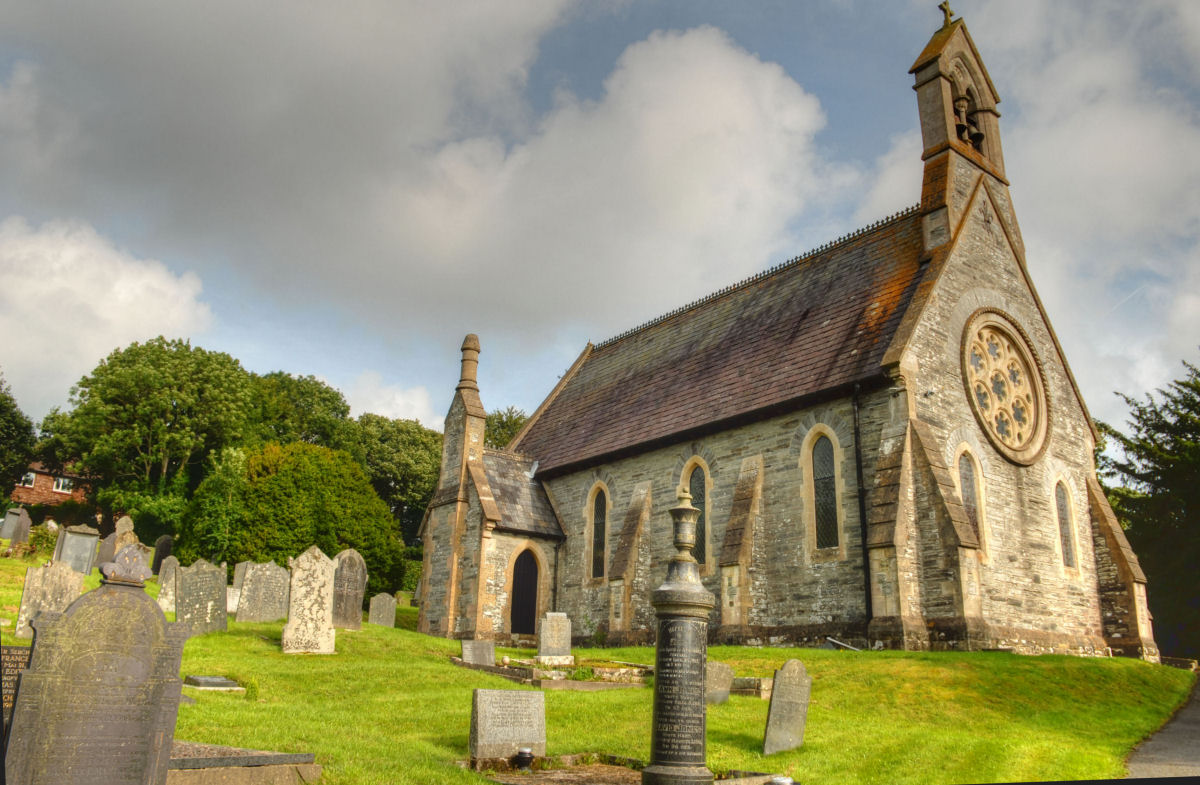 Cenarth Church.