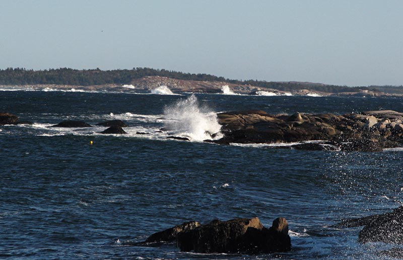 Blowing At The Shore