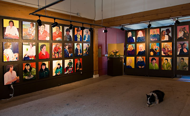 Portraits of Courage at Studio UFO
