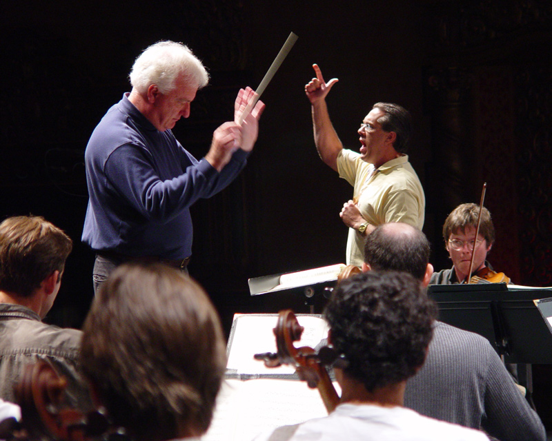 Michael Palmer conducts Mozarts Magic Flute