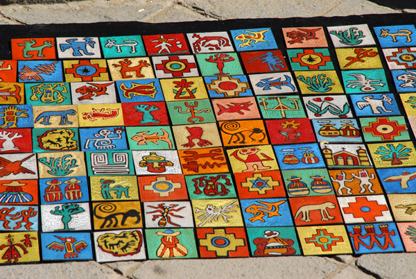 Cusco handicrafts - Tiles, San Blas