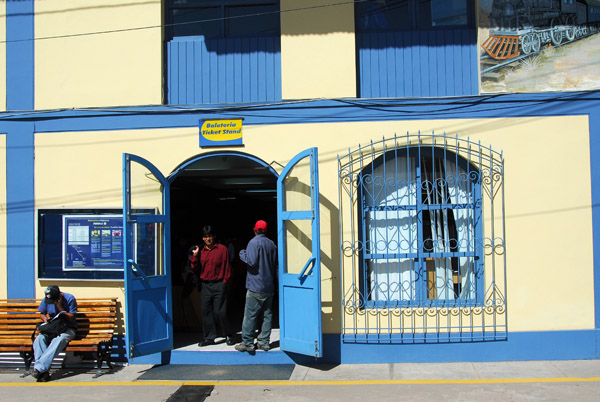 PeruRail office, Huanchac Train Station, Cusco