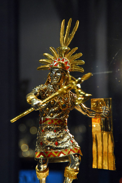 Jewelled Inca statuette, Cusco