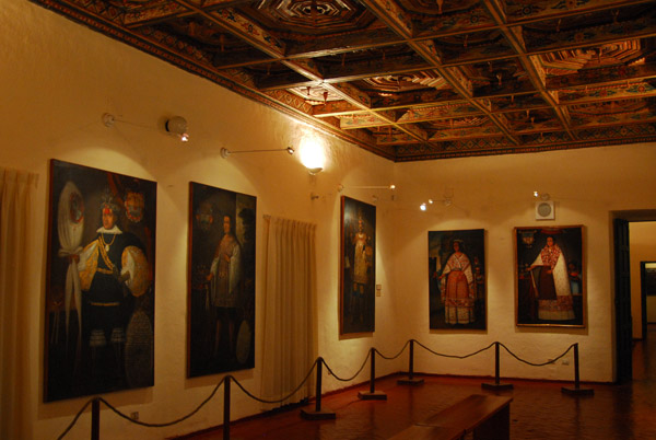 Portrait gallery, Museo Inka, Cusco