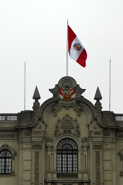 Palacio del Gobierno, Plaza de Armas, Lima