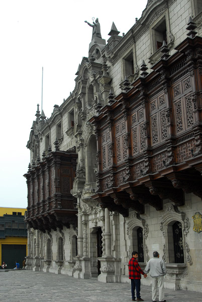 Palacio Arzobispal, Plaza de Armas, Lima