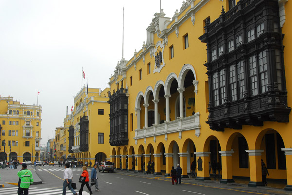 Jiron de la Union, Plaza de Armas, Lima