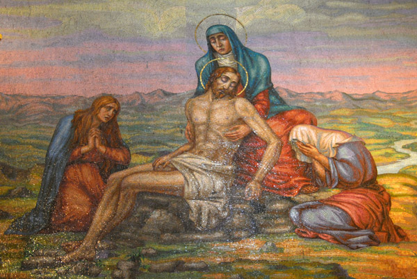 Mosaic of the Deposition of Christ, Pizarro Chapel, Lima Cathedral