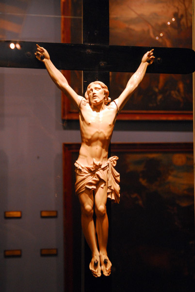 Ivory crucifix, Lima Cathedral Museum
