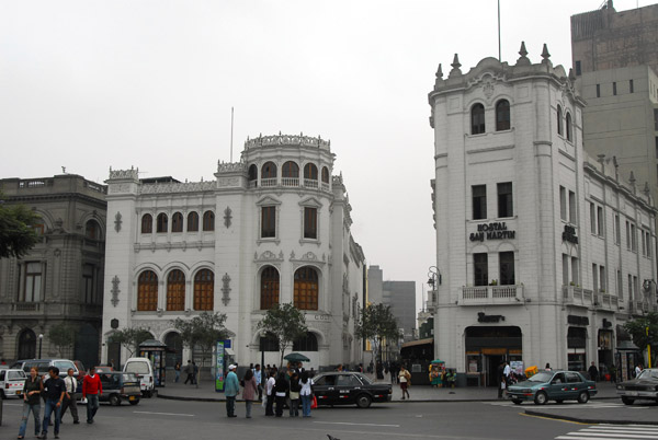 Hostal San Martin, Plaza San Martin, Lima
